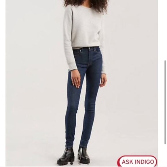 Levi’s made &crafted cigarette slim selvedge jeans - Picture 3 of 5